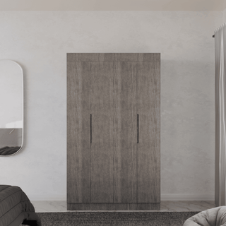 Megafurniture | Harris 4 Door Open Wardrobe | Open Door Wardrobe