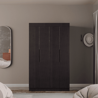 Megafurniture | Harris 4 Door Open Wardrobe | Open Door Wardrobe