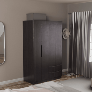 Megafurniture | Harrison 4 Door Open Wardrobe | Open Door Wardrobe