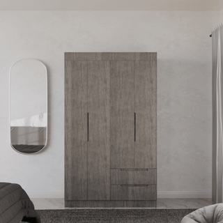 Megafurniture | Harrison 4 Door Open Wardrobe | Open Door Wardrobe