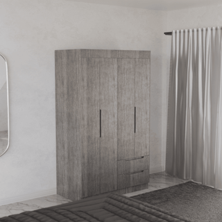 Megafurniture | Harrison 4 Door Open Wardrobe | Open Door Wardrobe