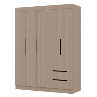 Megafurniture | Harrison 5 Door Open Wardrobe | Open Door Wardrobe