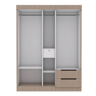 Megafurniture | Harrison 5 Door Open Wardrobe | Open Door Wardrobe
