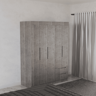 Megafurniture | Harrison 5 Door Open Wardrobe | Open Door Wardrobe