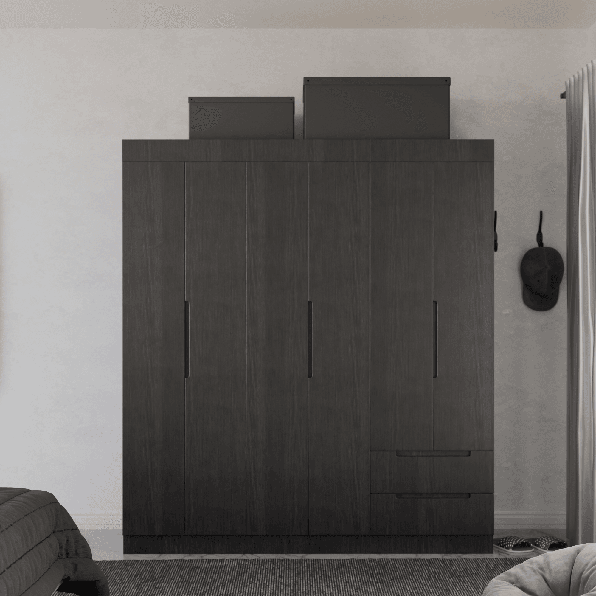 Harrison-6-Door-Open-Wardrobe- Harrison-6-Door-Open-Wardrobe-