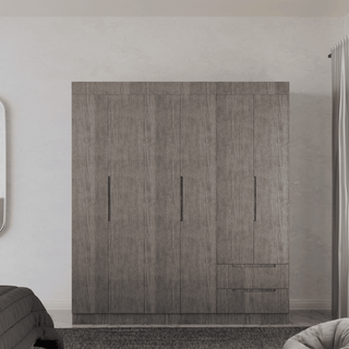 Megafurniture | Harrison 6 Door Open Wardrobe | Open Door Wardrobe