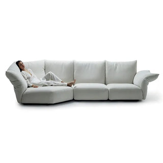 Riviere Velvet Sectional Sofa