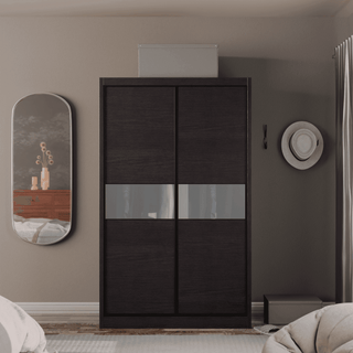 Megafurniture | Helene Modular Wardrobe (Frosted Glass) | Modular Wardrobe