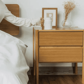 Megafurniture | Holly Wooden Bedside Table | Bed Side Table