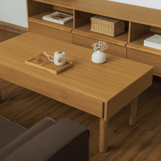 Megafurniture | Holly Wooden Coffee Table with Drawer | Coffee Table
