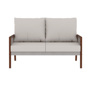 Megafurniture | Huxley Fabric Wooden Frame Sofa | Wooden Sofa