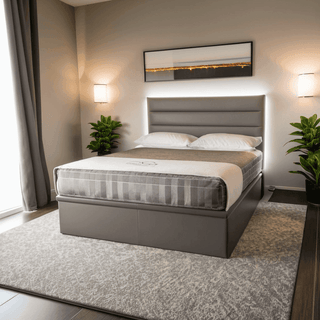 Megafurniture | Isabelle Faux Leather Storage Bed | Storage Bed