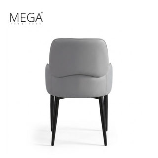 Odena Marble Dining Table & Isen Faux Leather Dining Chair Set (1+8)