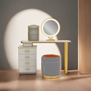 Megafurniture | Isolde Extendable Dressing Table with Sintered Stone Top | Dressing Table