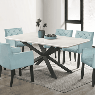 Megafurniture | Isotta Marble Dining Table (180cm) | Dining Table