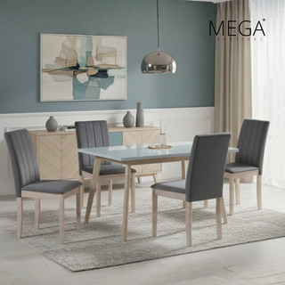 Izumi Dining Table and Chairs Set (1T + 4C)