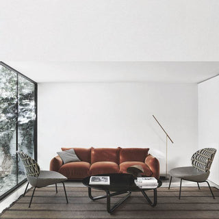 Megafurniture | Izzy Velvet Fabric Sofa | Fabric Sofa