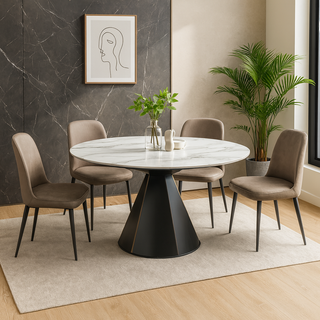 Rylane Round Extendable Dining Table
