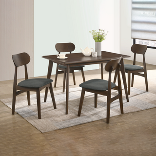 Margalo Wooden Dining Set (120cm)