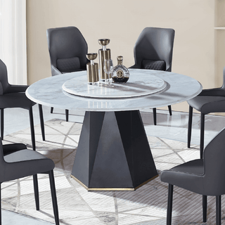 Filippo Round Marble Dining Table (135cm)