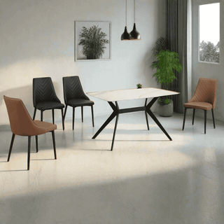 Megafurniture | Janette Sintered Stone Dining Table | Dining Table