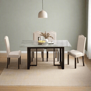 Megafurniture | Jex II Ceramic Dining Set (1+6) | Dining Set