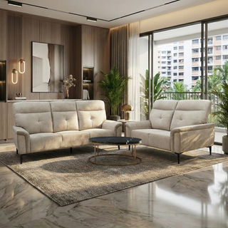 Jodie Fabric Sofa by Esteller (Pet Friendly & Easy Clean)