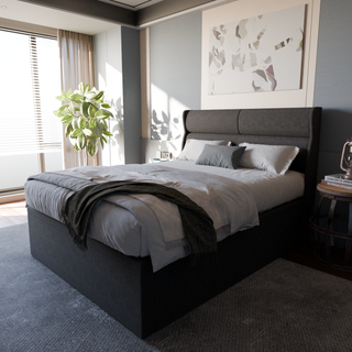 Joshua Fabric Storage Bed (Water Repellent)