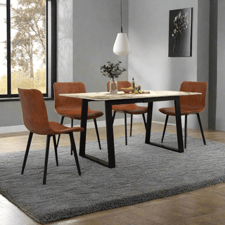 Megafurniture | Jovan Ceramic Dining Set (1+6) | Dining Set
