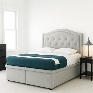 Generis Fabric Storage Bed