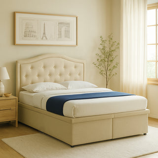Generis Fabric Storage Bed