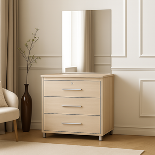 Cadda Dressing Table with Drawers (90cm)