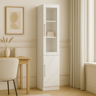 Elizabeth 1 Door Display Unit / Bookshelf