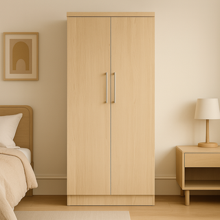 Deverel 2 Door Wardrobe (80cm)