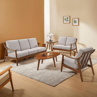 Megafurniture | Kaelum Wooden Sofa | Wooden Sofa