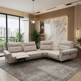 Kai Fabric Adjustable Legrest & Backrest Corner Sofa by Esteller (Pet Friendly & Easy Clean)