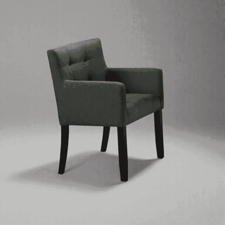 Megafurniture | Kirra Round Marble Dining Table + Mirzam Fabric Dining Chair (1+6) | Dining Table