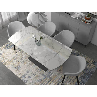 Megafurniture | Landon Extendable Sintered Stone Dining Table | Dining Table