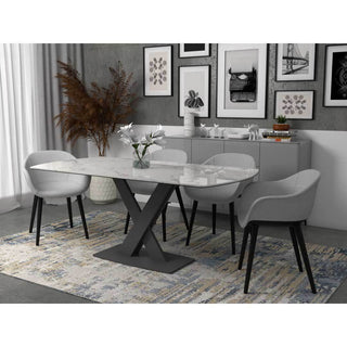 Megafurniture | Landon Extendable Sintered Stone Dining Table | Dining Table