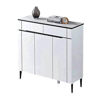 Megafurniture | Laurell II Black 3 Door Shoe Cabinet | Shoe Cabinet