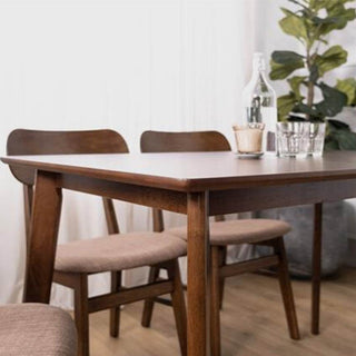 Megafurniture | Leighton Walnut Wooden Dining Table | Dining Table