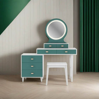 Megafurniture | Liddy Dressing Table with Stool | Dressing Table