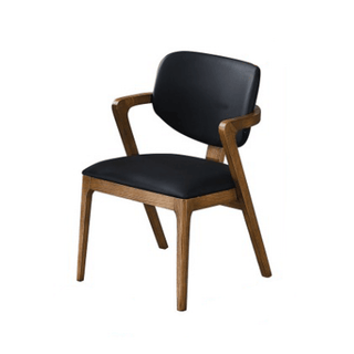Megafurniture | Lolia Faux Leather Ash Wood Dining Chair (Pet Friendly) | Dining Chair