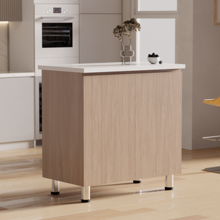 Lorena 2 Door Kitchen Cabinet