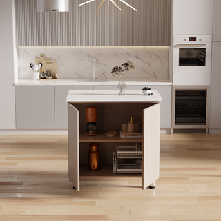 Lorena 2 Door Kitchen Cabinet