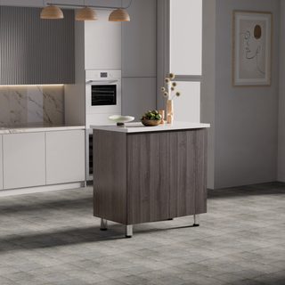 Lorena 2 Door Kitchen Cabinet