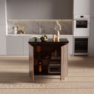 Lorena 2 Door Kitchen Cabinet