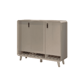 Megafurniture | Lottie 3 Door Shoe Cabinet with Number Lock (120cm) | Shoe Cabinet