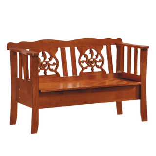 Megafurniture | Lucan Wooden Bench with Storage | Wooden Sofa