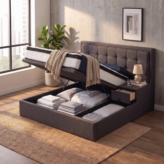 Lyndia Platform Storagebed